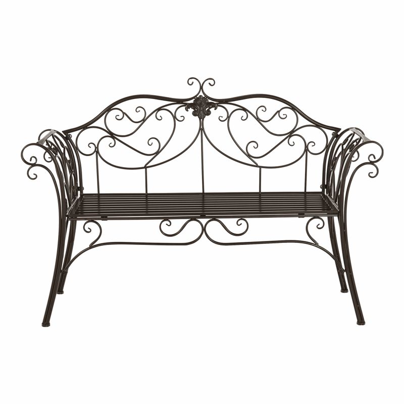 Casa si Gradina - Gradina si terasa - Mobilier exterior - Bancute de gradina - Banca de gradina, maro, ETELIA - Infinity.ro