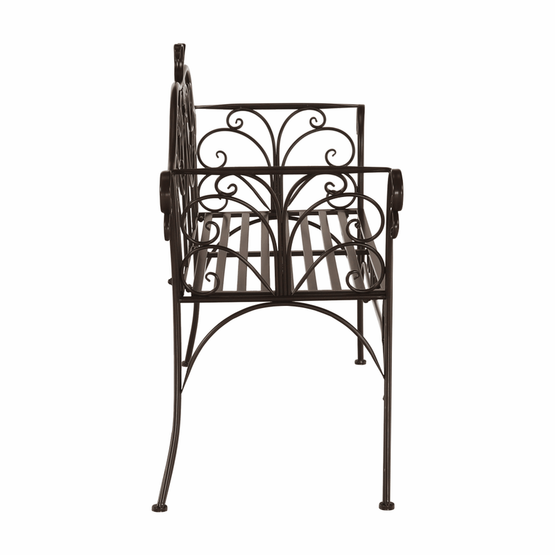 Casa si Gradina - Gradina si terasa - Mobilier exterior - Bancute de gradina - Banca de gradina, maro, ETELIA - Infinity.ro