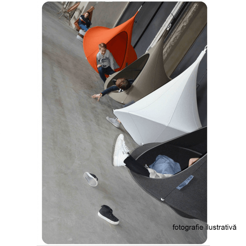 Casa si Gradina - Gradina si terasa - Balansoare si hamace - Balansoare - Scaun suspendabil balansoar, gri deschis, KLORIN BIG SIZE - Infinity.ro