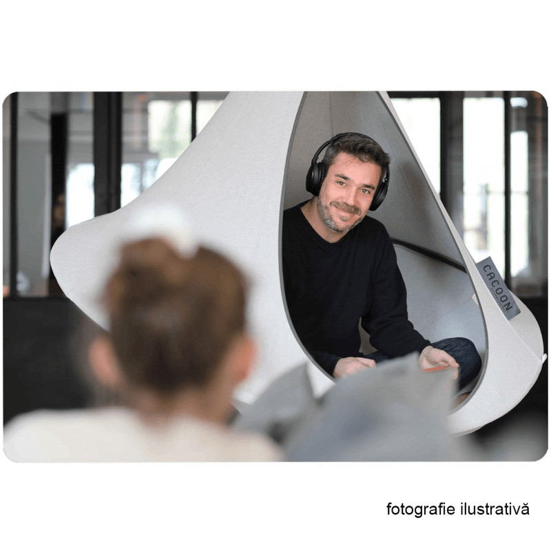 Casa si Gradina - Gradina si terasa - Balansoare si hamace - Balansoare - Scaun suspendabil balansoar, gri deschis, KLORIN BIG SIZE - Infinity.ro