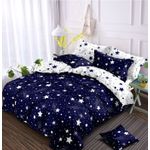 Casa si Gradina - Textile si covoare - Lenjerii de pat - Seturi de lenjerie - Lenjerie de pat 6 piese finet gros cu elastic, XXL - Model geometric, YoYo, 08 - Infinity.ro