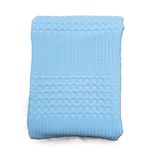 Casa si Gradina - Textile si covoare - Pături și cuverturi - Cuverturi - Cuvertura Kotonia Home - Waffle, 220x240 cm, 100% bumbac - bleu ciel - Infinity.ro