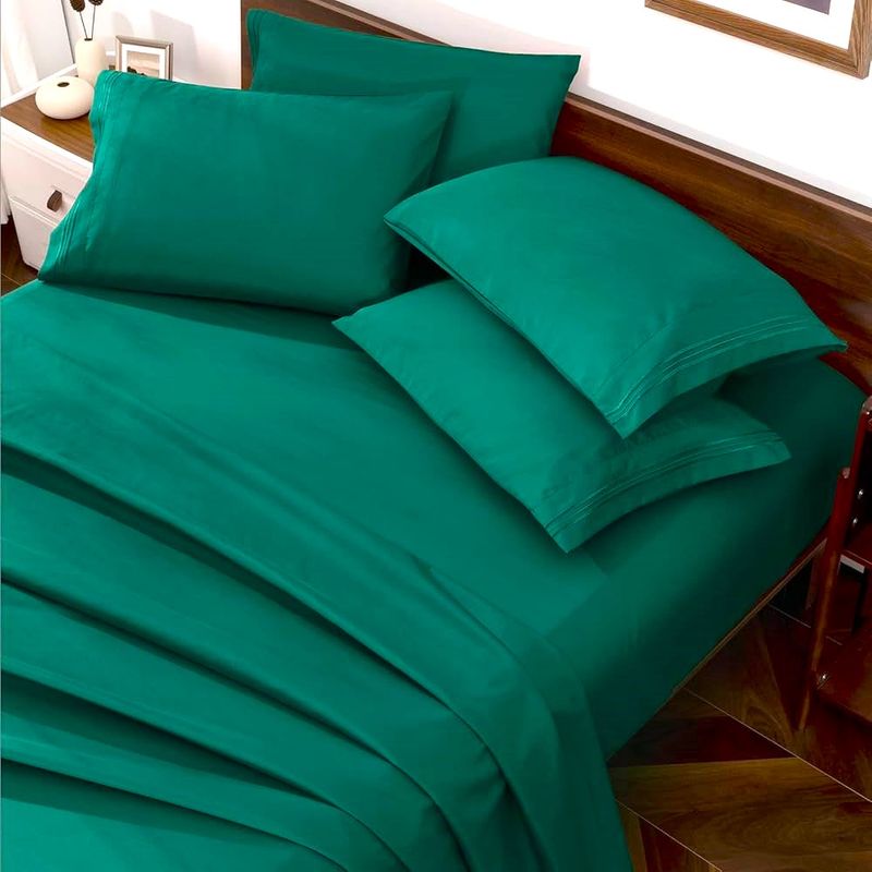 Casa si Gradina - Textile si covoare - Lenjerii de pat - Cearceafuri de pat - Cearceaf pentru pilota Kotonia Home, 100% bumbac, ranforce color uni, 150x200 cm, aqua marine - Infinity.ro