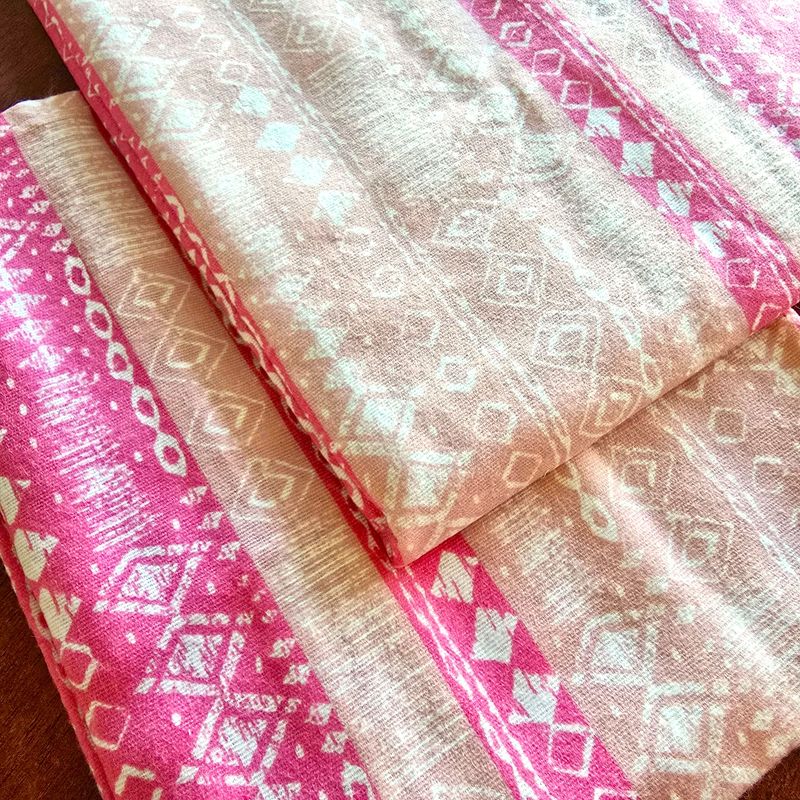 Casa si Gradina - Textile si covoare - Lenjerii de pat - Fete de perna - Set 4 Fete de perna Kotonia Home, 100% bumbac, finet color, fuxia, 50x80 cm, S17 - Infinity.ro