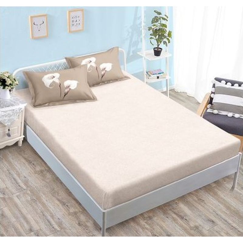 Casa si Gradina - Textile si covoare - Lenjerii de pat - Seturi de lenjerie - Lenjerie de pat 6 piese finet gros cu elastic, XXL - Model floral, YoYo, 27 - Infinity.ro