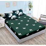 Casa si Gradina - Textile si covoare - Lenjerii de pat - Seturi de lenjerie - Lenjerie de pat 6 piese finet gros cu elastic, XXL - Model fluturi, YoYo, 12 - Infinity.ro