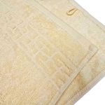 Casa si Gradina - Textile si covoare - Textile baie - Prosoape - Set 3 prosoape baie Greek Border Jacquard Plush Luxury - 100% Bumbac, 500g/mp, ivoire - Infinity.ro