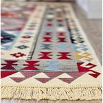 Casa si Gradina - Textile si covoare - Covoare - Covoare casa - Covor cu tesatura plata cu decor traditional - Kilim cu doua fete, 80x150 cm - 01 - Infinity.ro