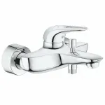 Casa si Gradina - Sanitare - Lavoar baie si accesorii - Baterii sanitare - Baterie cada - dus Grohe Eurostyle crom lucios - Infinity.ro