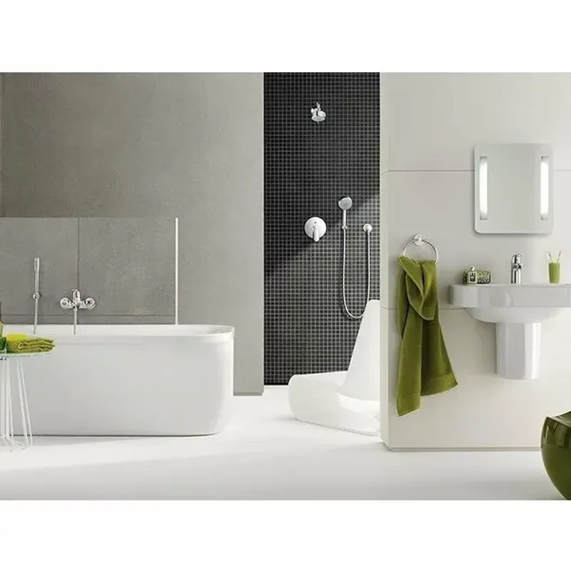 Casa si Gradina - Sanitare - Lavoar baie si accesorii - Baterii sanitare - Baterie cada - dus incastrata Grohe Eurosmart Cosmopolitan corp incastrat inclus - Infinity.ro