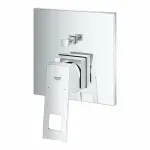 Casa si Gradina - Sanitare - Lavoar baie si accesorii - Baterii sanitare - Baterie cada - dus incastrata Grohe Eurocube 2 functii crom - Infinity.ro