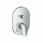 Casa si Gradina - Sanitare - Lavoar baie si accesorii - Baterii sanitare - Baterie cada - dus incastrata Hansgrohe Logis cu corp incastrat crom lucios - Infinity.ro