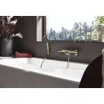 Casa si Gradina - Sanitare - Lavoar baie si accesorii - Baterii sanitare - Baterie cada Hansgrohe Vivenis, aparenta, diverter, mat, bronz, 75420140 - Infinity.ro