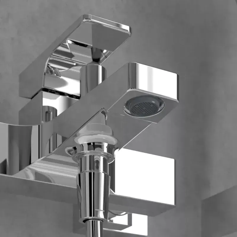 Casa si Gradina - Sanitare - Lavoar baie si accesorii - Baterii sanitare - Baterie cada Villeroy and Boch Architectura, aparenta, crom, TVT12500100061 - Infinity.ro