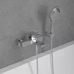 Casa si Gradina - Sanitare - Lavoar baie si accesorii - Baterii sanitare - Baterie cada Villeroy and Boch Architectura, aparenta, crom, TVT12500100061 - Infinity.ro