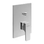 Casa si Gradina - Sanitare - Lavoar baie si accesorii - Baterii sanitare - Baterie cada-dus incastrata Villeroy&Boch Architectura Square crom lucios fara corp ingropat - Infinity.ro