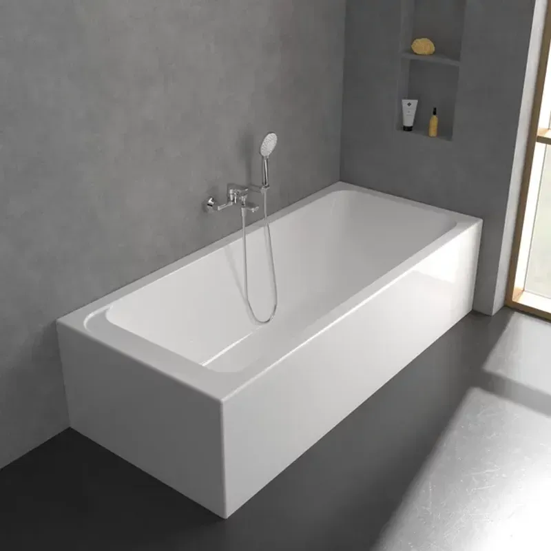 Casa si Gradina - Sanitare - Lavoar baie si accesorii - Baterii sanitare - Baterie cada-dus Villeroy&Boch O.novo monocomanda crom lucios - Infinity.ro