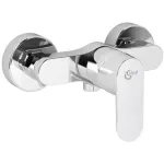 Casa si Gradina - Sanitare - Lavoar baie si accesorii - Baterii sanitare - Baterie dus Ideal Standard Vito B0411, 1/2'', aparenta, monocomanda, cartus ceramic, limitator, crom - Infinity.ro