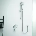 Casa si Gradina - Sanitare - Lavoar baie si accesorii - Baterii sanitare - Baterie dus incastrata Ideal Standard Cerafine O crom lucios fara corp ingropat - Infinity.ro
