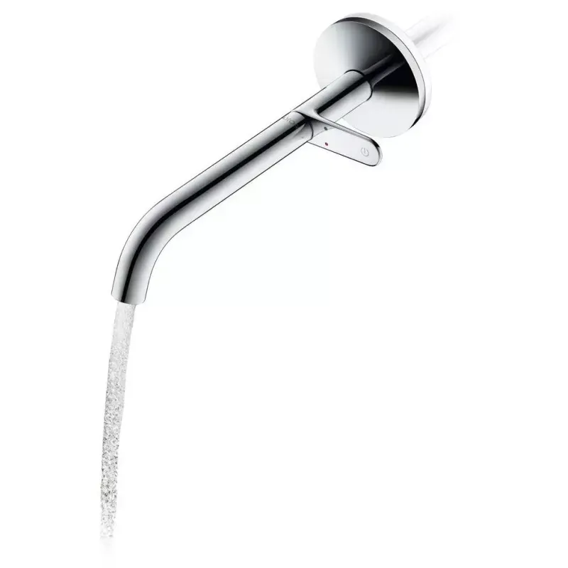 Casa si Gradina - Sanitare - Lavoar baie si accesorii - Baterii sanitare - Baterie lavoar Axor One, pe perete, L, 229 mm, necesita valva, crom, 48112000 - Infinity.ro