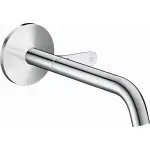Casa si Gradina - Sanitare - Lavoar baie si accesorii - Baterii sanitare - Baterie lavoar Axor One, pe perete, L, 229 mm, necesita valva, crom, 48112000 - Infinity.ro