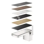 Casa si Gradina - Sanitare - Lavoar baie si accesorii - Baterii sanitare - Baterie lavoar Axor MyEdition, S, 93 mm, necesita ornament, crom, 47012000 - Infinity.ro