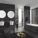 Casa si Gradina - Sanitare - Lavoar baie si accesorii - Baterii sanitare - Baterie lavoar Grohe Essence L cu ventil Pop-Up auriu lucios Cool Sunrise - Infinity.ro
