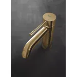 Casa si Gradina - Sanitare - Lavoar baie si accesorii - Baterii sanitare - Baterie lavoar Grohe Essence 23589GL1, 3/8'', marimea S, ventil cu tija, lucios, auriu - Infinity.ro