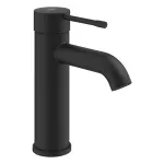 Casa si Gradina - Sanitare - Lavoar baie si accesorii - Baterii sanitare - Baterie lavoar Grohe Essence 24172KF1, 3/8'', marimea S, cartus ceramic, monocomanda, fara ventil, mat , negru - Infinity.ro
