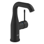 Casa si Gradina - Sanitare - Lavoar baie si accesorii - Baterii sanitare - Baterie lavoar Grohe Essence, 3/8'', M, 193 mm, pivotanta, mat, negru, 24176KF1 - Infinity.ro