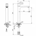 Casa si Gradina - Sanitare - Lavoar baie si accesorii - Baterii sanitare - Baterie lavoar Ideal Standard Connect Air fara ventil - Infinity.ro