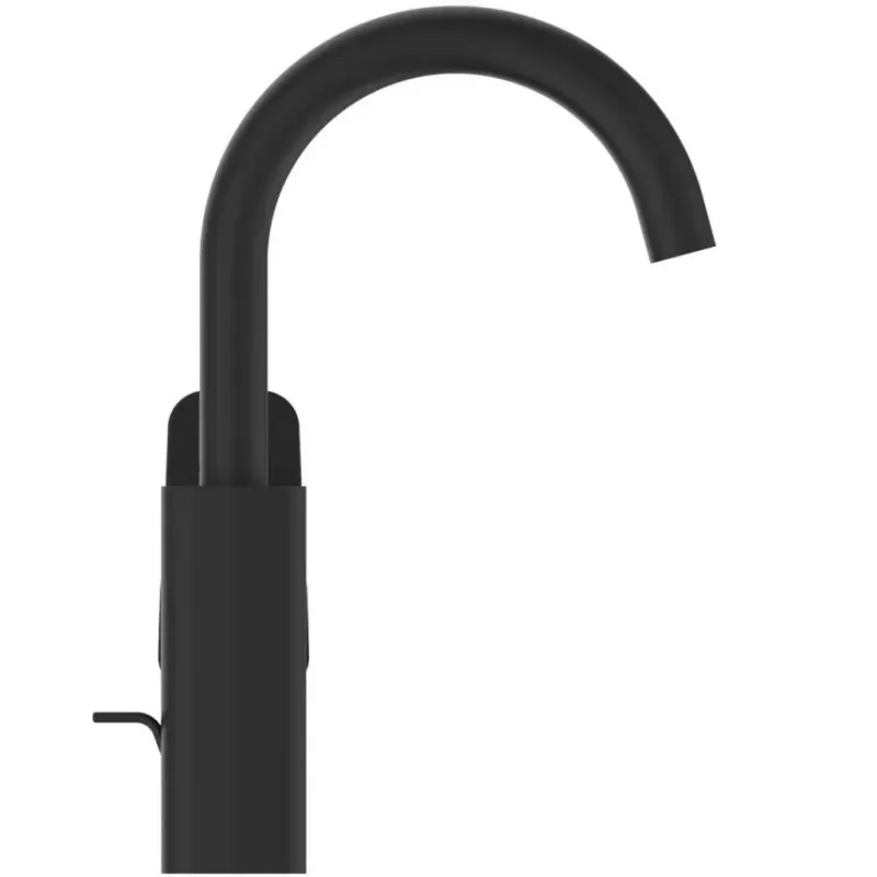 Casa si Gradina - Sanitare - Lavoar baie si accesorii - Baterii sanitare - Baterie lavoar Ideal Standard CeraPlan, L, 280 mm, ventil, mat, negru, BD235XG - Infinity.ro