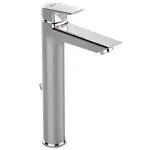 Casa si Gradina - Sanitare - Lavoar baie si accesorii - Baterii sanitare - Baterie lavoar Ideal Standard Tesi A6573, 3/8'', marimea XL, monocomanda, cartus ceramic, pop-metalic, crom - Infinity.ro