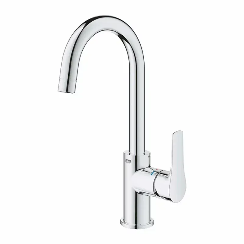Casa si Gradina - Sanitare - Lavoar baie si accesorii - Baterii sanitare - Baterie lavoar inalta Grohe Eurosmart New L crom lucios - Infinity.ro