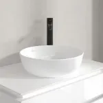 Casa si Gradina - Sanitare - Lavoar baie si accesorii - Baterii sanitare - Baterie lavoar inalta Villeroy&Boch Skyla monocomanda negru mat - Infinity.ro