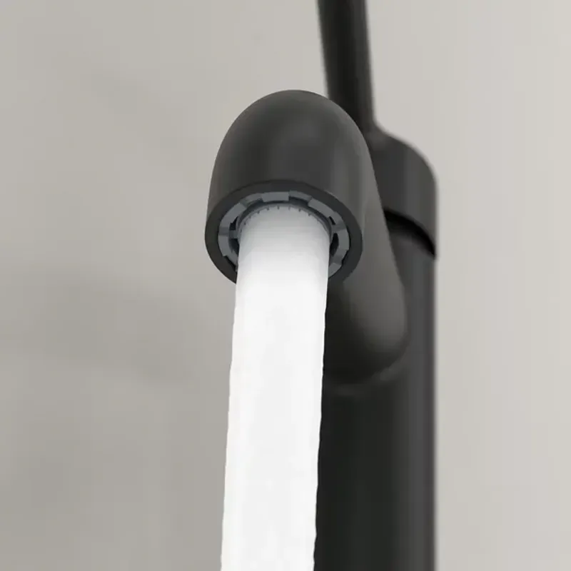 Casa si Gradina - Sanitare - Lavoar baie si accesorii - Baterii sanitare - Baterie lavoar inalta Villeroy&Boch Skyla monocomanda negru mat - Infinity.ro
