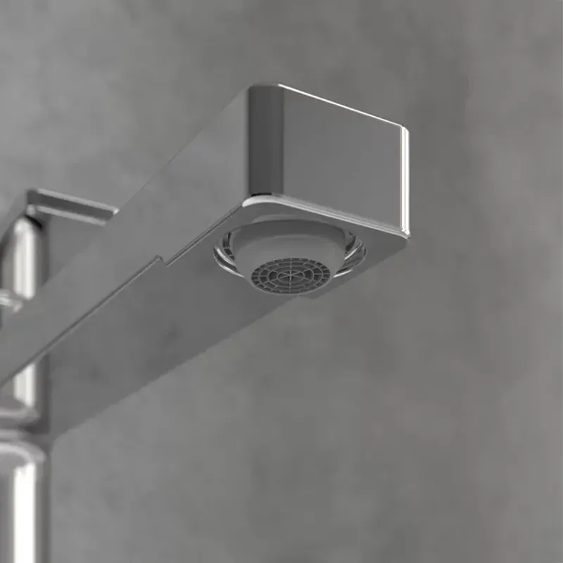 Casa si Gradina - Sanitare - Lavoar baie si accesorii - Baterii sanitare - Baterie lavoar inalta Villeroy&Boch Architectura monocomanda crom lucios cu ventil Push-Open - Infinity.ro