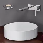 Casa si Gradina - Sanitare - Lavoar baie si accesorii - Baterii sanitare - Baterie lavoar incastrata Grohe Lineare marimea L crom - Infinity.ro