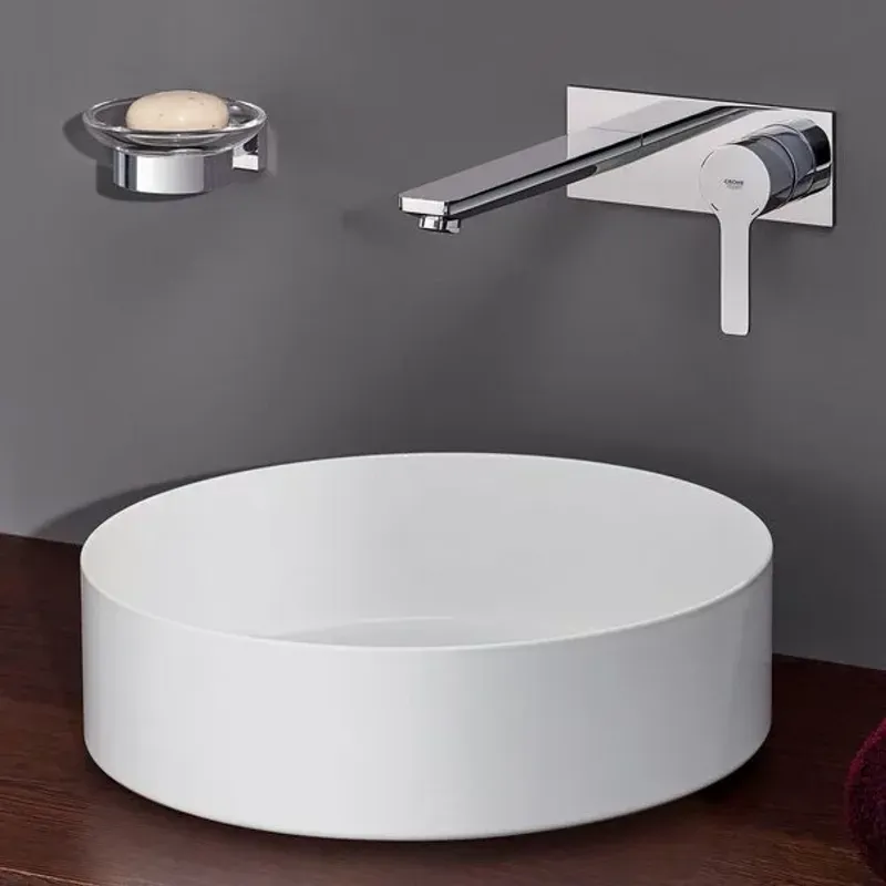 Casa si Gradina - Sanitare - Lavoar baie si accesorii - Baterii sanitare - Baterie lavoar incastrata Grohe Lineare marimea L crom - Infinity.ro