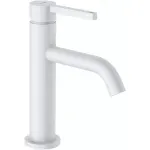 Casa si Gradina - Sanitare - Lavoar baie si accesorii - Baterii sanitare - Baterie lavoar Kludi Nova Fonte, M, 195 mm, ventil, mat, alb, 202885315 - Infinity.ro