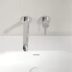 Casa si Gradina - Sanitare - Lavoar baie si accesorii - Baterii sanitare - Baterie lavoar incastrata Villeroy&Boch Skyla crom lucios pipa 20 cm fara corp ingropat - Infinity.ro