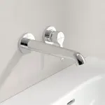 Casa si Gradina - Sanitare - Lavoar baie si accesorii - Baterii sanitare - Baterie lavoar incastrata Villeroy&Boch Skyla crom lucios pipa 20 cm fara corp ingropat - Infinity.ro