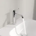 Casa si Gradina - Sanitare - Lavoar baie si accesorii - Baterii sanitare - Baterie lavoar Villeroy and Boch Skyla, M, 194 mm, crom, TVW11600400061 - Infinity.ro