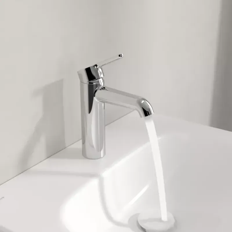 Casa si Gradina - Sanitare - Lavoar baie si accesorii - Baterii sanitare - Baterie lavoar Villeroy and Boch Skyla, M, 194 mm, crom, TVW11600400061 - Infinity.ro