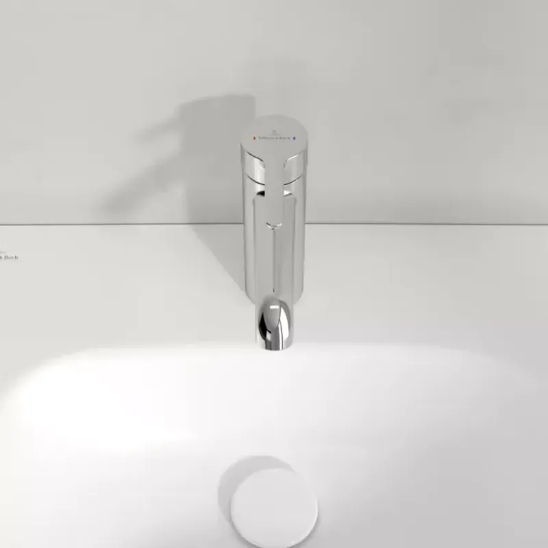 Casa si Gradina - Sanitare - Lavoar baie si accesorii - Baterii sanitare - Baterie lavoar Villeroy and Boch Skyla, M, 194 mm, crom, TVW11600400061 - Infinity.ro