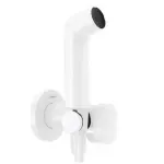 Casa si Gradina - Sanitare - Lavoar baie si accesorii - Baterii sanitare - Dus igienic alb Hansgrohe S EcoSmart Bidette - Infinity.ro