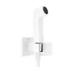 Casa si Gradina - Sanitare - Lavoar baie si accesorii - Baterii sanitare - Dus igienic alb mat Hansgrohe S EcoSmart Bidette - Infinity.ro