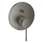 Casa si Gradina - Sanitare - Lavoar baie si accesorii - Baterii sanitare - Unitate comanda Grohe Essence 24058AL1, aparenta, diverter, 2 iesiri, necesita valva, mat, grafit - Infinity.ro