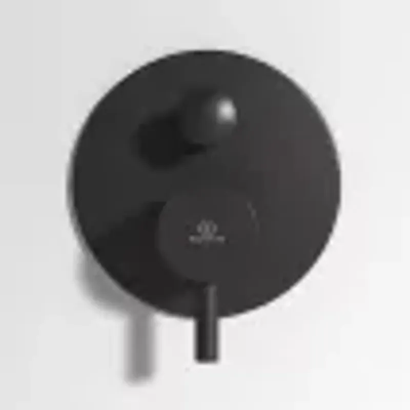 Casa si Gradina - Sanitare - Lavoar baie si accesorii - Baterii sanitare - Unitate comanda Ideal Standard Ceraline, 2 iesiri, necesita valva, mat, negru, A7389XG - Infinity.ro