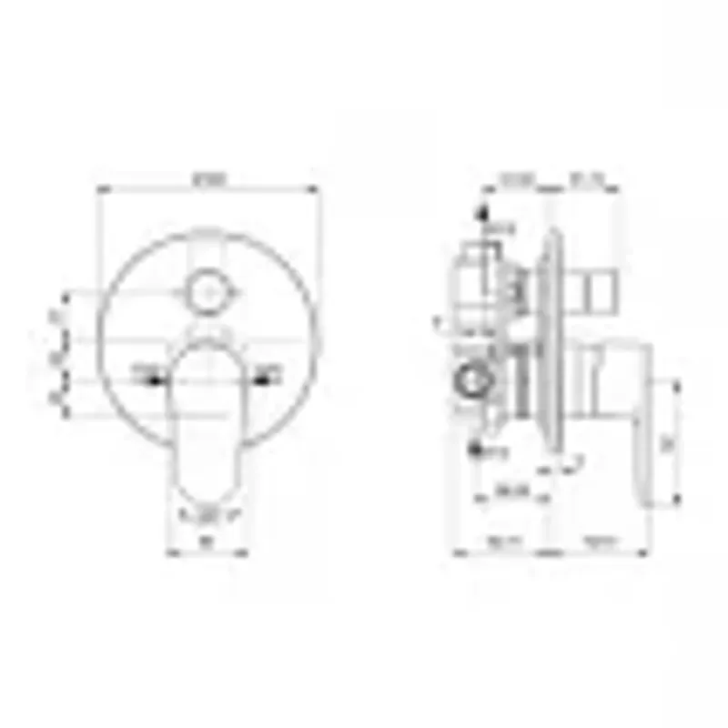 Casa si Gradina - Sanitare - Lavoar baie si accesorii - Baterii sanitare - Unitate comanda Ideal Standard Alu+, 2 iesiri, include valva, mat, cupru, A7193RO - Infinity.ro